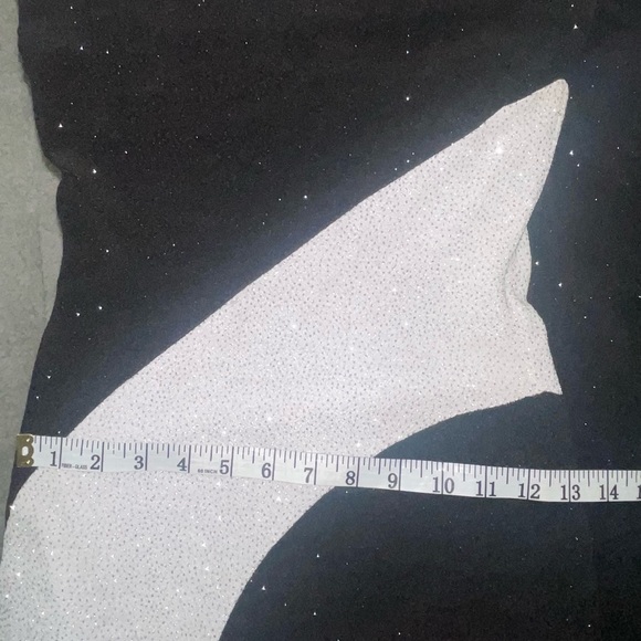 NWT Sparkling One‎ Shoulder Gown - Picture 6 of 9